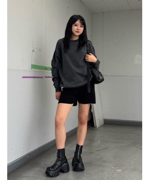 AUTHENTIC OVER C/N SW TOPS オーセンティック オーバー クルーネック