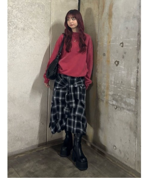 AUTHENTIC OVER C/N SW TOPS オーセンティック オーバー クルーネック