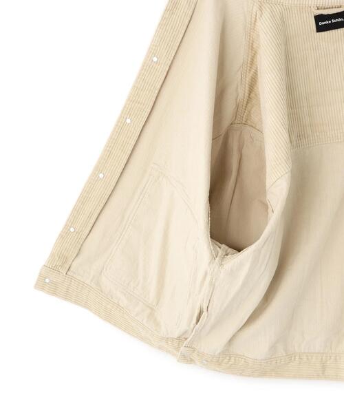 DANKE SCHON（ダンケシェーン）の「【WEB&DEPOT限定】DankeSchon/ダンケシェーン/CORDUROY COVERALLS（カバーオール・レディース・ブラック/ホワイト系2・S/L/M）」の11枚目の写真