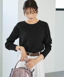 【ものづくりJAPAN】MeltyスムースラグランロングTシャツ