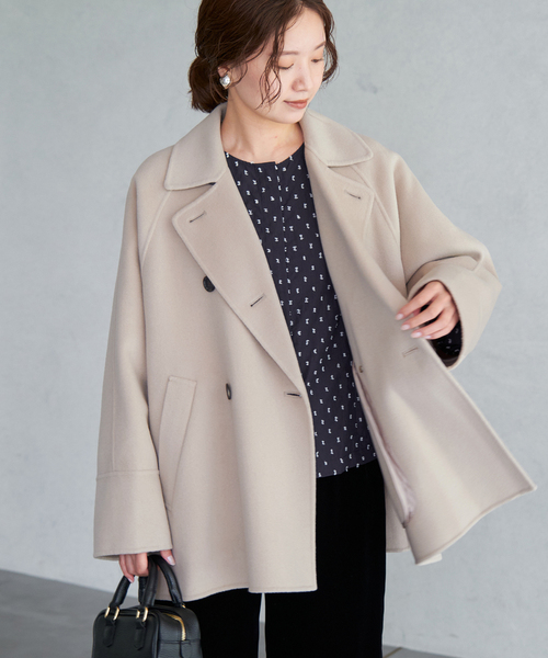 追加2》スーパー160ダブルフェイスショートコート（その他アウター