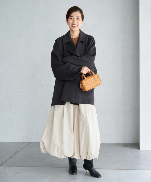 WEB限定/追加2》スーパー160ダブルフェイスショートコート（その他