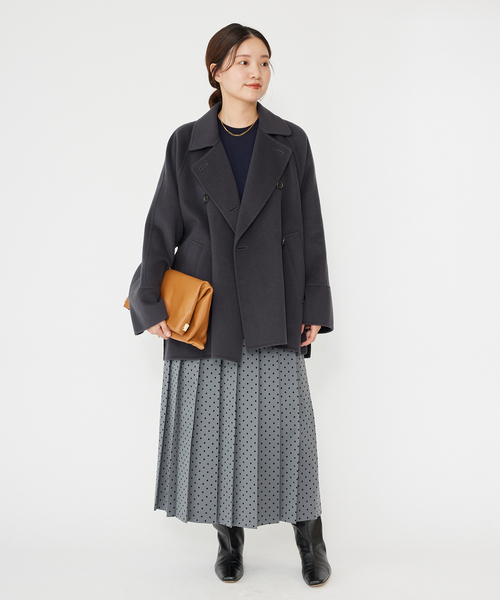 WEB限定/追加2》スーパー160ダブルフェイスショートコート（その他