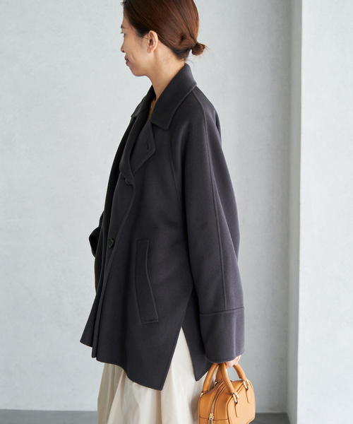 WEB限定/追加2》スーパー160ダブルフェイスショートコート（その他