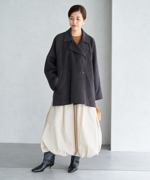 WEB限定/追加2》スーパー160ダブルフェイスショートコート（その他