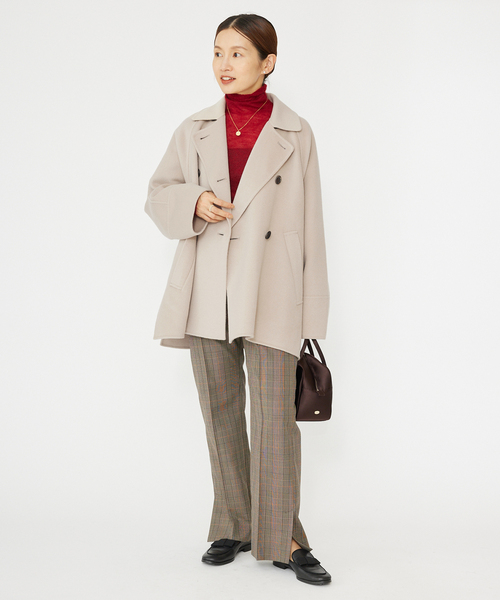 WEB限定/追加2》スーパー160ダブルフェイスショートコート（その他