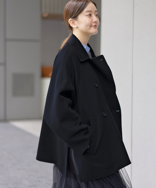 WEB限定/追加2》スーパー160ダブルフェイスショートコート（その他