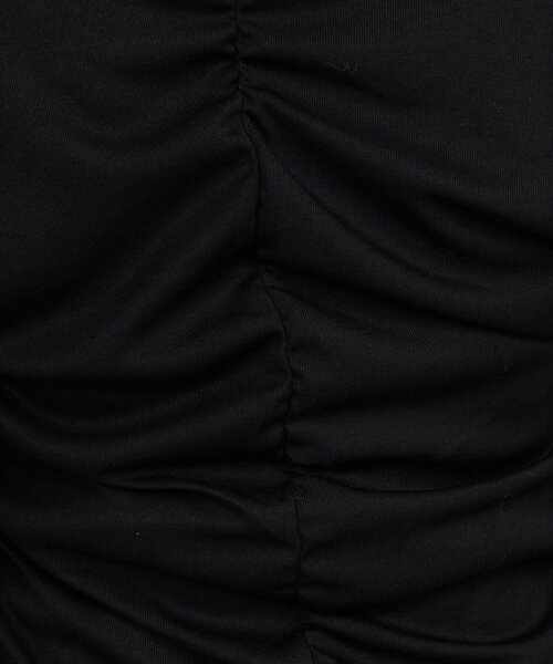 SHENERY（シーナリー）の「カシュクールカットソー（Tシャツ/カットソー・レディース・ブラック/グレー/オフホワイト・FREE）」の5枚目の写真