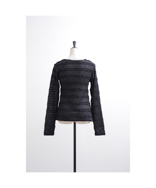 leimn(レイムン)の「フリルレーストップス(Tシャツ/カットソー・レディース・ホワイト/ブラック・FREE)」の6枚目の写真