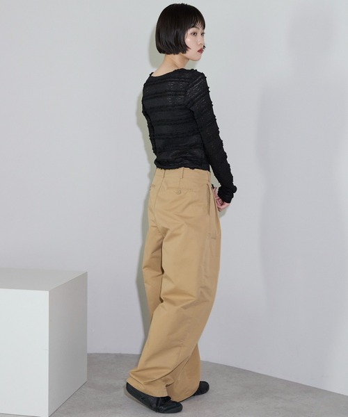 leimn(レイムン)の「フリルレーストップス(Tシャツ/カットソー・レディース・ホワイト/ブラック・FREE)」の18枚目の写真