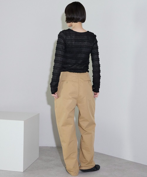 leimn(レイムン)の「フリルレーストップス(Tシャツ/カットソー・レディース・ホワイト/ブラック・FREE)」の17枚目の写真