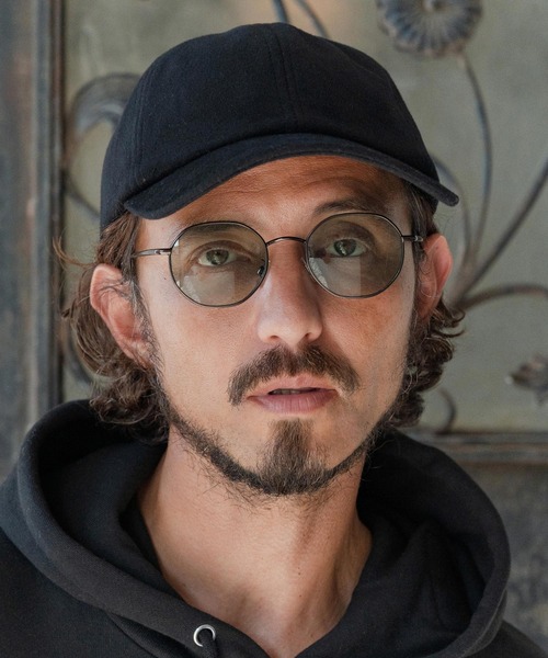 CAMBIO（カンビオ）の「mko13179-Cashimere Blend Cap キャップ(NF-252-BO001)（キャップ・メンズ・ブラック/キャメル・FREE）」の2枚目の写真