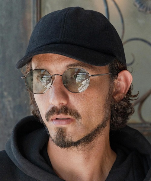 CAMBIO（カンビオ）の「mko13179-Cashimere Blend Cap キャップ(NF-252-BO001)（キャップ・メンズ・ブラック/キャメル・FREE）」の8枚目の写真