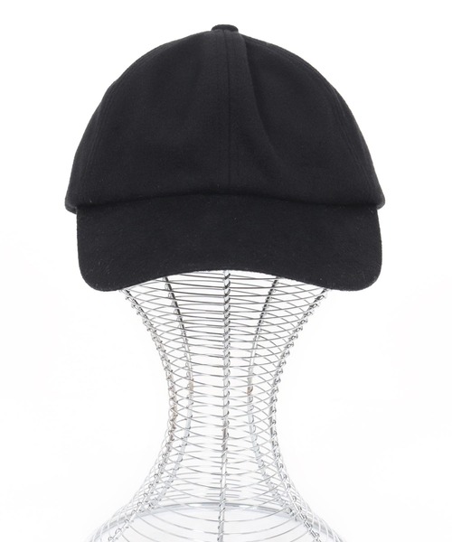 CAMBIO（カンビオ）の「mko13179-Cashimere Blend Cap キャップ(NF-252-BO001)（キャップ・メンズ・ブラック/キャメル・FREE）」の10枚目の写真