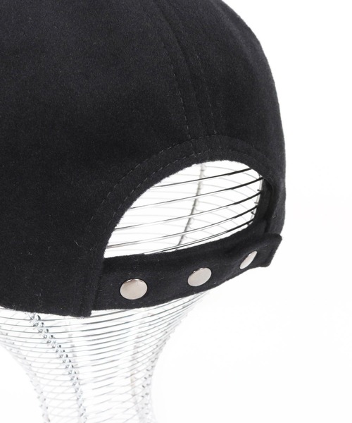 CAMBIO（カンビオ）の「mko13179-Cashimere Blend Cap キャップ(NF-252-BO001)（キャップ・メンズ・ブラック/キャメル・FREE）」の13枚目の写真