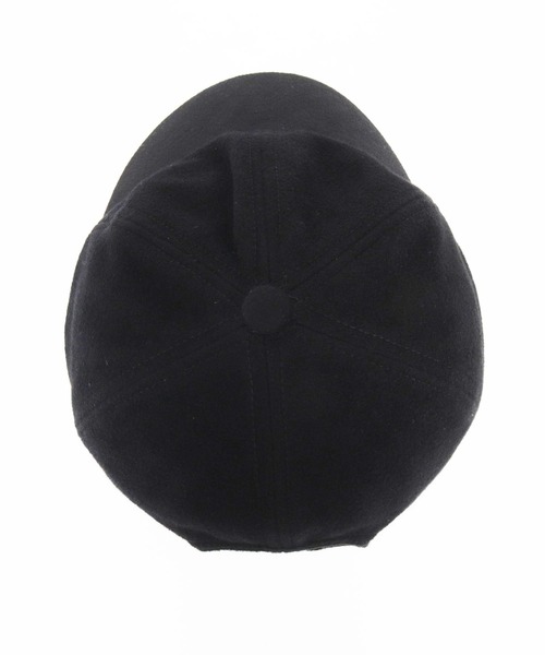 CAMBIO（カンビオ）の「mko13179-Cashimere Blend Cap キャップ(NF-252-BO001)（キャップ・メンズ・ブラック/キャメル・FREE）」の14枚目の写真