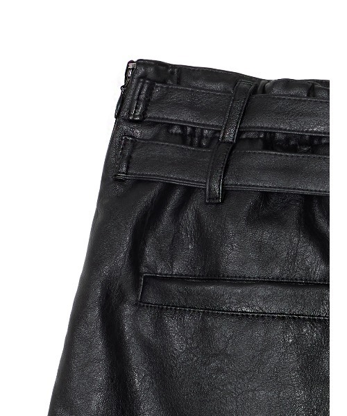 SYNTHETIC LEATHER MINI SKIRT（スカート）｜Ameri（アメリ）の