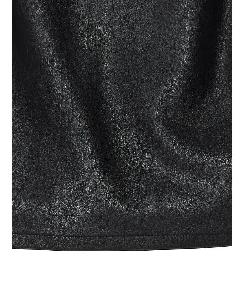 Ameri(アメリ)の「SYNTHETIC LEATHER MINI SKIRT(スカート・レディース・ブラック/ブラウン・SMALL/MEDIUM)」の15枚目の写真