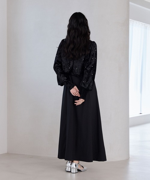 forksy.（フォルクシー）の「【forksy.】【オケージョン対応】スクエアトゥダブルストラップパンプス（パンプス・レディース・ブラック/シルバー/ゴールド・S/M/L）」の17枚目の写真