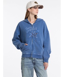 Guess | GUESS Originals Os Star Rhinestone Hoodie パーカー レディース(パーカー)