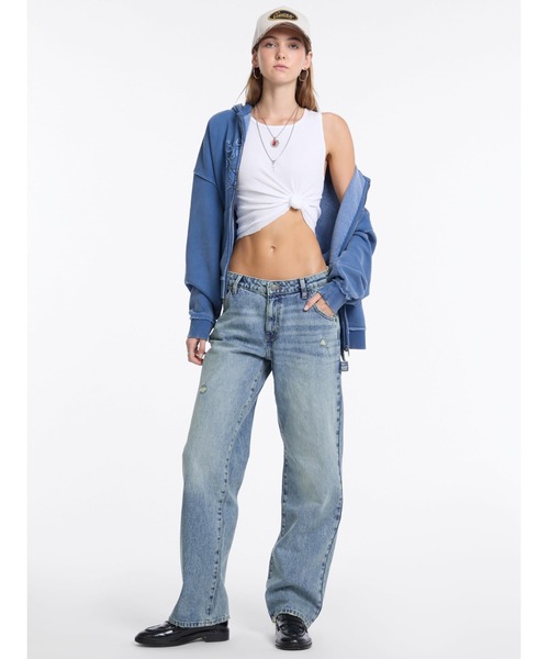 Guess（ゲス）の「GUESS Originals Os Star Rhinestone Hoodie パーカー レディース（パーカー・レディース・ブルー/ブラック・X-SMALL/SMALL/MEDIUM）」の13枚目の写真