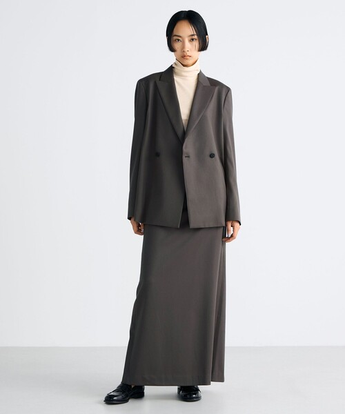 Super160's ウールツイル ダブルジャケット（テーラードジャケット