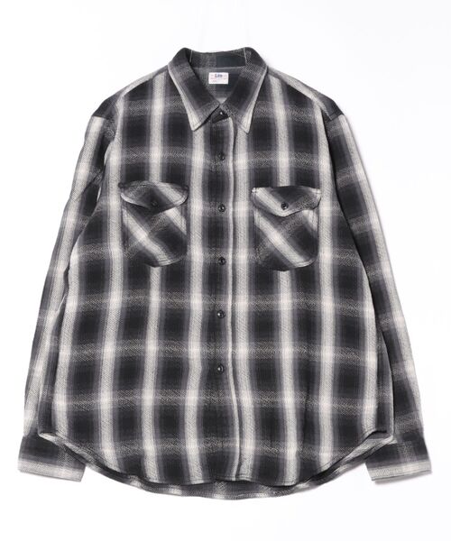 セール】Lee/リー NEL WORK SHIRTS/ネルワークシャツ オンブレチェック