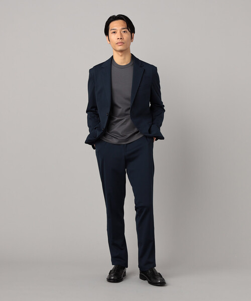 セットアップ対応】福井産 ナイロントリコットジャージー テーパード