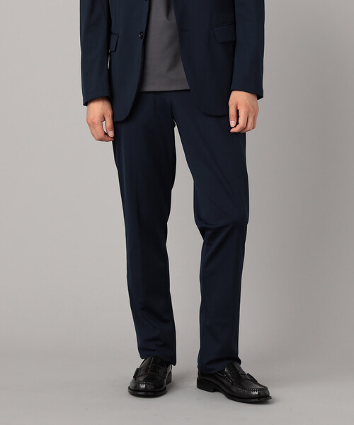 COMME CA MEN(コムサメン)の「【セットアップ対応】福井産 ナイロントリコットジャージー テーパードパンツ(スラックス・メンズ・チャコールグレー/ネイビー・M/S/XL/L)」の20枚目の写真