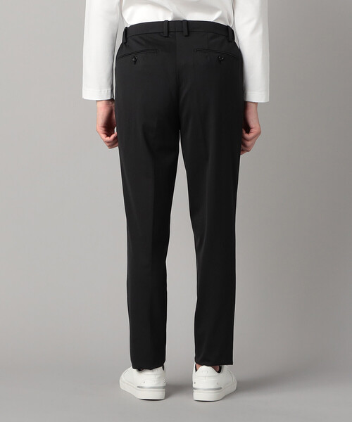 COMME CA MEN(コムサメン)の「【セットアップ対応】福井産 ナイロントリコットジャージー テーパードパンツ(スラックス・メンズ・チャコールグレー/ネイビー・M/S/XL/L)」の9枚目の写真