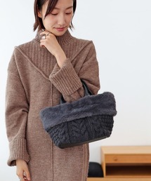 T・S・L | ニットフェイクファートートバッグ(トートバッグ)