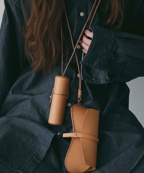 新品未開封 ETRE TOKYO タンドレザー リップケース BROWN タンドレザーリップケース（その他小物）｜ETRE TOKYO（エトレ