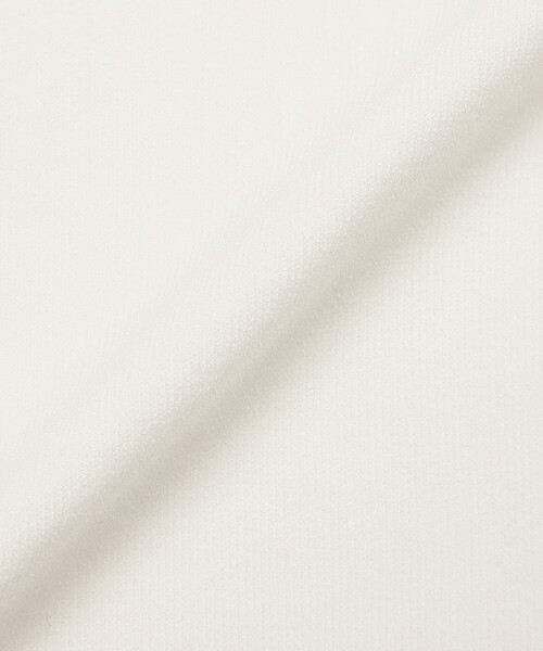 EPOCA(エポカ)の「【2025年秋冬モデル】キュプラベーシック スクエアカラーニット(ニット/セーター・レディース・ネイビー/ホワイト/ブラック・40)」の4枚目の写真