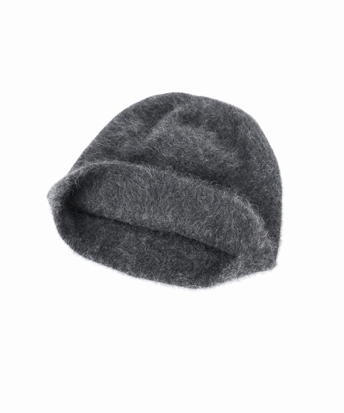 plage（プラージュ）の「Light fur ニットキャップ（ニットキャップ/ビーニー・レディース・アイボリー/スミクロ・FREE）」の12枚目の写真