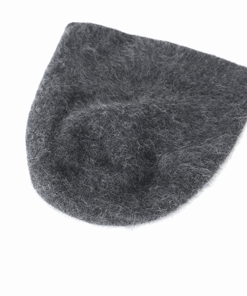 plage（プラージュ）の「Light fur ニットキャップ（ニットキャップ/ビーニー・レディース・アイボリー/スミクロ・FREE）」の7枚目の写真