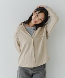 Modern Grid Relaxed Shirt / モダングリッド リラックスシャツ
