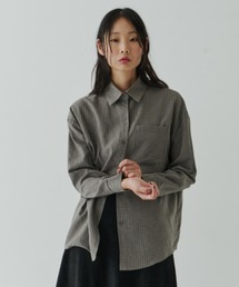 Modern Grid Relaxed Shirt / モダングリッド リラックスシャツ