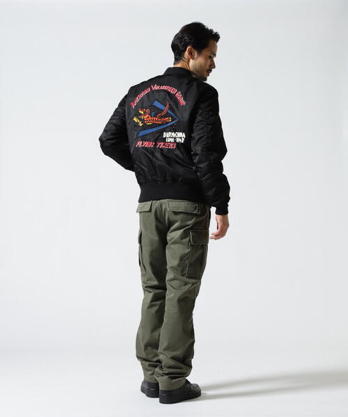 AVREXアヴィレックス フライングタイガー MA-1フライトジャケット L AVREXアヴィレックス フライングタイガー MA-1フライト
