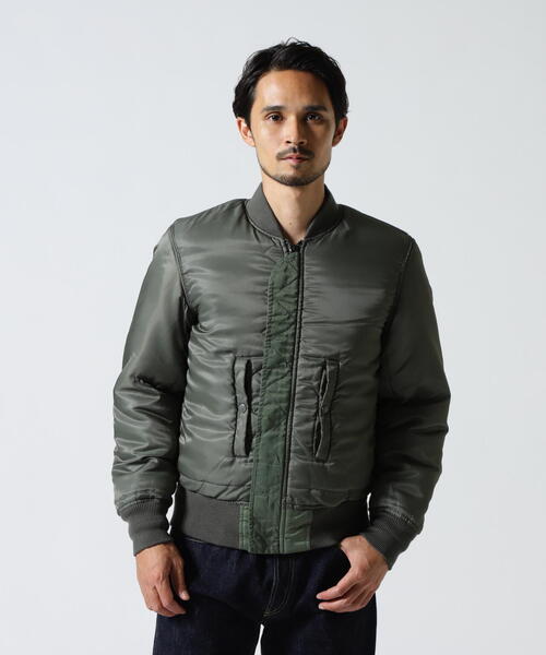 AVIREX(アヴィレックス)の「WASHED MA-1 FLYING TIGERS / ウォッシュド MA-1 フライングタイガース / AVIREX / アヴィレックス(MA-1・メンズ・その他10/ブラック・L/M/2XL/XL)」の16枚目の写真