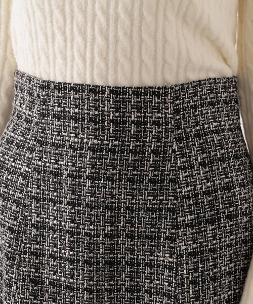 PROPORTION BODY DRESSING（プロポーションボディドレッシング）の「【青島心さん着用】ミックスツイードフレアスカート / 1215220104（スカート・レディース・ブラック系その他/ベージュ系その他・P/S/SMALL/MEDIUM）」の15枚目の写真