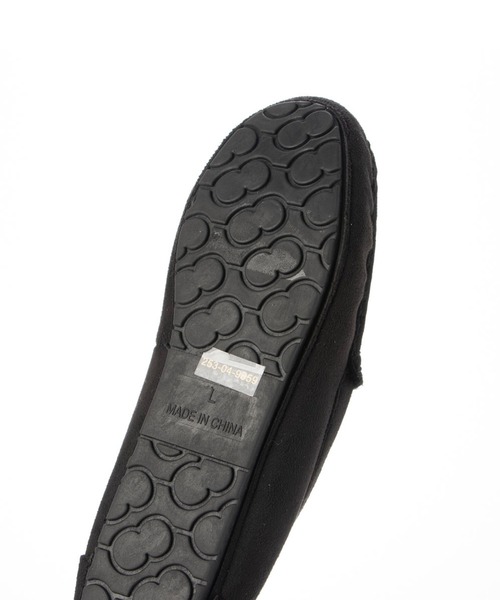 Fin（フィン）の「フェイクファーモカシン【低反発スポンジ入り】（モカシン/デッキシューズ・レディース・ブラウン/ブラック/グレー・L/M/S/LL）」の8枚目の写真