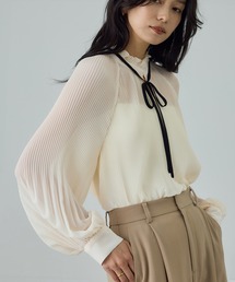 ROPE' | プリーツデザインブラウス/イージーケア(シャツ/ブラウス)