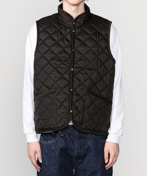 LAVENHAM | 〈別注〉 スタンドカラー キルティングベスト MEN（その他