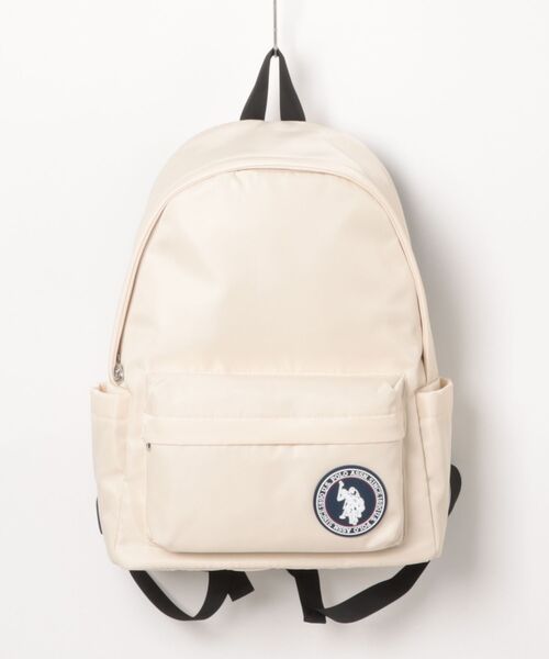U.S. POLO ASSN.（ユーエスポロアッスン）の「【U.S. POLO ASSN.】 ユーエスポロアッスン Downtown リュック USPA-2718（ショルダーバッグ・レディース・グレー/ベージュ/ネイビー/ブラック・FREE）」の12枚目の写真