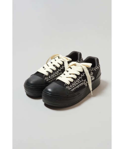 SHINYAKOZUKA(シンヤコヅカ)の「PICTURESQUE ANTIQUE SNEAKER WITH CONVERSE(スニーカー・メンズ・ブラック/Black・22.5cm/23cm/23.5cm/24cm/24.5cm/25cm/25.5cm/26cm/26.5cm/27cm/27.5cm/28cm/29cm/30cm/22.5/23/25/28)」の10枚目の写真