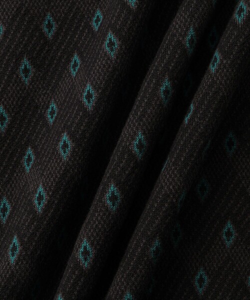 Saturdays NYC(サタデーズ ニューヨークシティ )の「Charles Jacquard Vneck Sweater(ニット/セーター・メンズ・ブラック/オリーブ・S/L/M)」の8枚目の写真