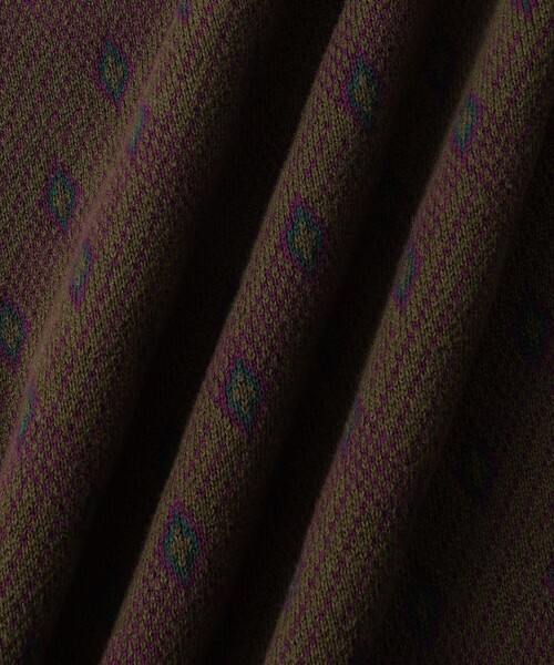 Saturdays NYC(サタデーズ ニューヨークシティ )の「Charles Jacquard Vneck Sweater(ニット/セーター・メンズ・ブラック/オリーブ・S/L/M)」の18枚目の写真