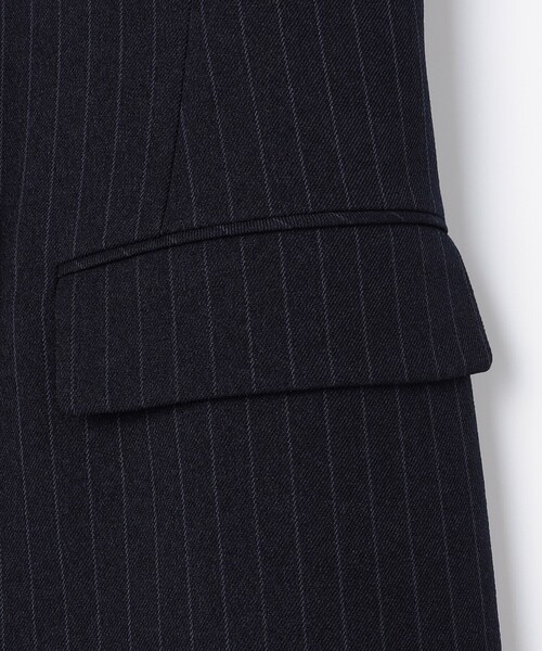 NOLLEY’S（ノーリーズ）の「ウォッシャブルウール調ダブルジャケット（テーラードジャケット・レディース・ネイビー/ブルー系その他7・36/38）」の13枚目の写真