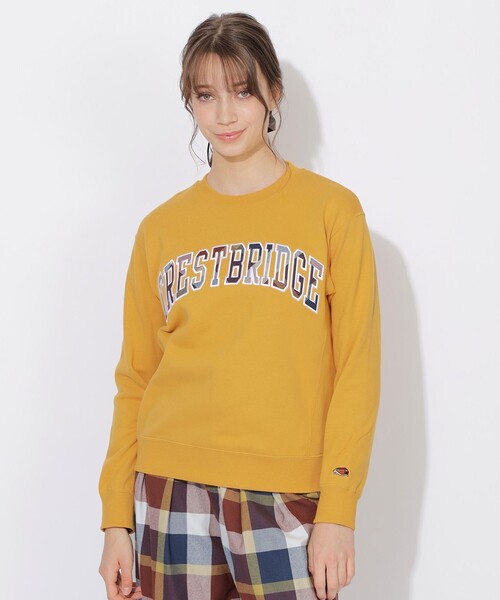 CB CRESTBRIDGE(シービークレストブリッジ)の「ヘッジホッグカレッジプルオーバー(Tシャツ/カットソー・レディース・ネイビー/ピンク系その他2/オフホワイト/オレンジ・3/2/1)」の4枚目の写真