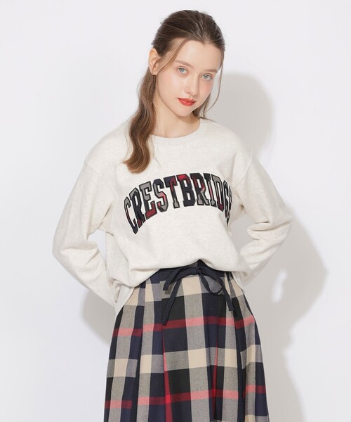 CB CRESTBRIDGE(シービークレストブリッジ)の「ヘッジホッグカレッジプルオーバー(Tシャツ/カットソー・レディース・ネイビー/ピンク系その他2/オフホワイト/オレンジ・3/2/1)」の5枚目の写真